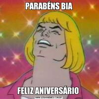 PARABÉNS BIAFELIZ ANIVERSÁRIO 