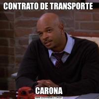 CONTRATO DE TRANSPORTE CARONA