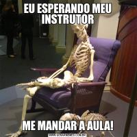 EU ESPERANDO MEU INSTRUTORME MANDAR A AULA!