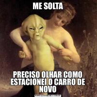 ME SOLTAPRECISO OLHAR COMO ESTACIONEI O CARRO DE NOVO