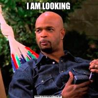 I AM LOOKING