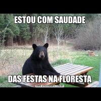 ESTOU COM SAUDADEDAS FESTAS NA FLORESTA