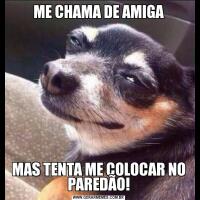 ME CHAMA DE AMIGAMAS TENTA ME COLOCAR NO PAREDÃO!