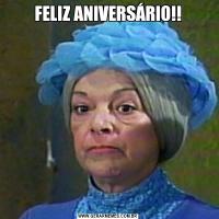 FELIZ ANIVERSÁRIO!!
