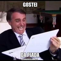 GOSTEIDA PIADA