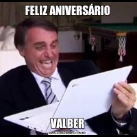 FELIZ ANIVERSÁRIOVALBER