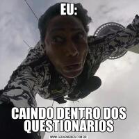 EU:CAINDO DENTRO DOS QUESTIONÁRIOS