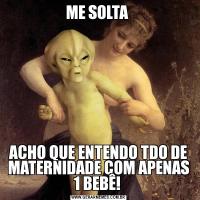 ME SOLTA ACHO QUE ENTENDO TDO DE MATERNIDADE COM APENAS 1 BEBÊ! 