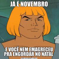 JÁ É NOVEMBROE VOCÊ NEM EMAGRECEU PRA ENGORDAR NO NATAL 