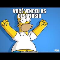 VOCÊ VENCEU OS DESAFIOS!!!