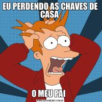 EU PERDENDO AS CHAVES DE CASA O MEU PAI  
