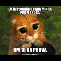 EU IMPLORANDO PARA MINHA PROFESSORAUM 10 NA PROVA