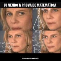 EU VENDO A PROVA DE MATEMÁTICA