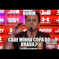 HUMMCADE MINHA COPA DO BRASIL?
