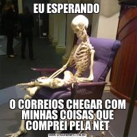 EU ESPERANDO O CORREIOS CHEGAR COM MINHAS COISAS QUE COMPREI PELA NET
