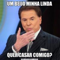 UM BEIJO MINHA LINDAQUER CASAR COMIGO?
