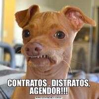 CONTRATOS , DISTRATOS, AGENDOR!!!