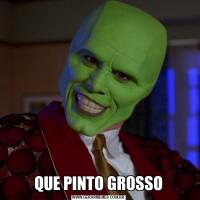 QUE PINTO GROSSO