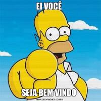 EI VOCÊ SEJA BEM VINDO 