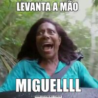 LEVANTA A MÃO MIGUELLLL