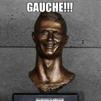 GAUCHE!!!
