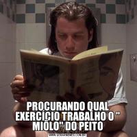 PROCURANDO QUAL EXERCÍCIO TRABALHO O ' MIÔLO' DO PEITO
