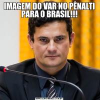IMAGEM DO VAR NO PÊNALTI PARA O BRASIL!!!
