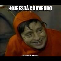 HOJE ESTÁ CHOVENDO
