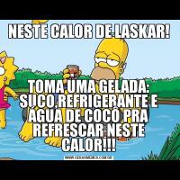 NESTE CALOR DE LASKAR!TOMA UMA GELADA: SUCO,REFRIGERANTE E ÁGUA DE COCÔ PRA REFRESCAR NESTE CALOR!!!