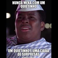 NUNCA MEXA COM UM QUIETINHOUM QUIETINHO É UMA CAIXA DE SURPRESAS