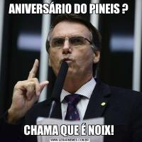 ANIVERSÁRIO DO PINEIS ? CHAMA QUE É NOIX! 