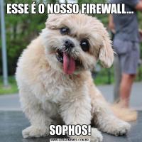 ESSE É O NOSSO FIREWALL...SOPHOS!