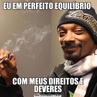 EU EM PERFEITO EQUILÍBRIO COM MEUS DIREITOS E DEVERES