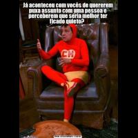Já aconteceu com vocês de quererem puxa assunto com uma pessoa e perceberem que seria melhor ter ficado quieto?  