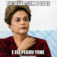 FUI JOGAR COM O GABSE ELE PEGOU YONE