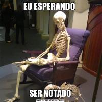 EU ESPERANDO SER NOTADO