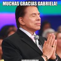 MUCHAS GRACIAS GABRIELA!