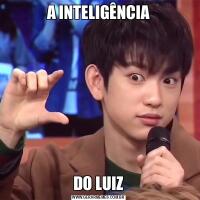 A INTELIGÊNCIADO LUIZ
