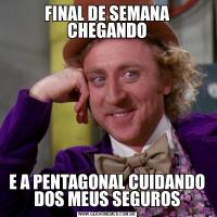FINAL DE SEMANA CHEGANDOE A PENTAGONAL CUIDANDO DOS MEUS SEGUROS