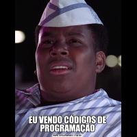 EU VENDO CÓDIGOS DE PROGRAMAÇÃO