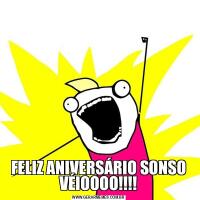 FELIZ ANIVERSÁRIO SONSO VÉIOOOO!!!!