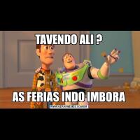 TAVENDO ALI ?AS FERIAS INDO IMBORA