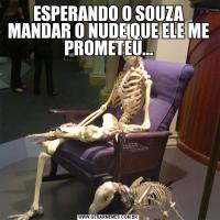 ESPERANDO O SOUZA MANDAR O NUDE QUE ELE ME PROMETEU...