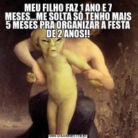 MEU FILHO FAZ 1 ANO E 7 MESES...ME SOLTA SÓ TENHO MAIS 5 MESES PRA ORGANIZAR A FESTA DE 2 ANOS!!