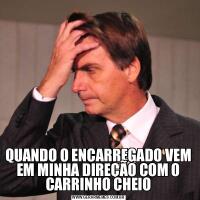 QUANDO O ENCARREGADO VEM EM MINHA DIREÇÃO COM O CARRINHO CHEIO