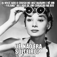 AÍ VOCÊ ADD O CRUSH NO INSTAGRAM E VÊ UM 