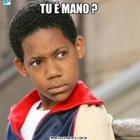 TU É MANO ?