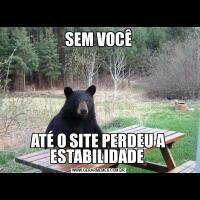 SEM VOCÊATÉ O SITE PERDEU A ESTABILIDADE 