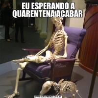 EU ESPERANDO A QUARENTENA ACABAR 