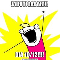 JABUTICABAR!!!DIA 10/12!!!!
